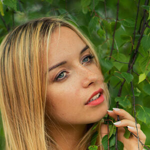 model poster