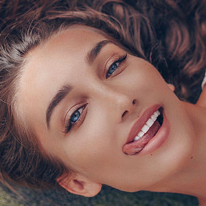 model poster