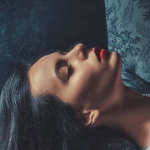 model poster