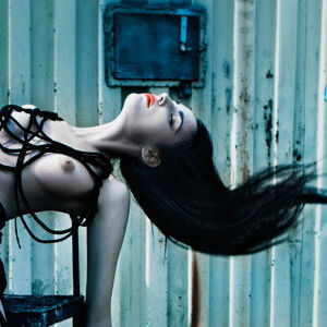 model poster