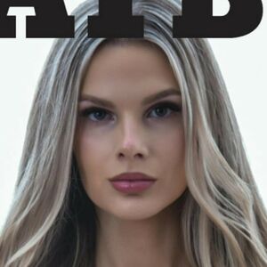 model poster
